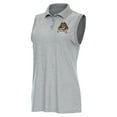 thumbnail image 1 of Women's Antigua  Heather Gray ECU Pirates Recap Sleeveless Polo, 1 of 1