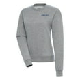 thumbnail image 1 of Women's Antigua Heather Gray Emory Eagles Victory Crewneck Pullover Sweatshirt, 1 of 1