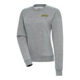 thumbnail image 1 of Women's Antigua Heather Gray Hulk Hogan Victory Pullover Sweatshirt, 1 of 1