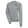 thumbnail image 1 of Women's Antigua  Heather Gray Joe Gibbs Racing Victory Pullover Sweatshirt, 1 of 1