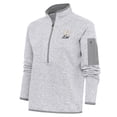 thumbnail image 1 of Women's Antigua Heather Gray John Hunter Nemechek Fortune Half-Zip Pullover Jacket, 1 of 1