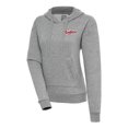 thumbnail image 1 of Women's Antigua  Heather Gray Lansing Lugnuts Victory Pullover Hoodie, 1 of 1