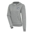 thumbnail image 1 of Women's Antigua  Heather Gray Las Vegas Aviators Victory Pullover Hoodie, 1 of 1