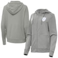 thumbnail image 1 of Women's Antigua  Heather Gray Las Vegas Raiders Seeker Full-Zip Hoodie Jacket, 1 of 4