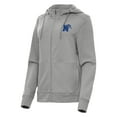 thumbnail image 1 of Women's Antigua Heather Gray Memphis Tigers Seeker Full-Zip Hoodie, 1 of 1