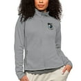 thumbnail image 1 of Women's Antigua Heather Gray Minnesota United FC Team Logo Course Full-Zip Jacket, 1 of 1
