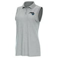 thumbnail image 1 of Women's Antigua  Heather Gray Orlando Magic Recap Sleeveless Polo, 1 of 1