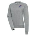 thumbnail image 1 of Women's Antigua Heather Gray Philadelphia Stars Victory Crewneck Pullover Sweatshirt, 1 of 1