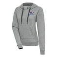 thumbnail image 1 of Women's Antigua Heather Gray Philadelphia Stars Victory Pullover Hoodie, 1 of 1