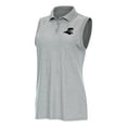 thumbnail image 1 of Women's Antigua  Heather Gray Providence Friars Recap Sleeveless Polo, 1 of 1