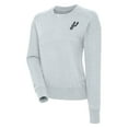 thumbnail image 1 of Women's Antigua Heather Gray San Antonio Spurs Forward Fleece Pullover Sweatshirt, 1 of 1
