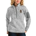 thumbnail image 1 of Women's Antigua Heather Gray San Diego Padres Fortune Half-Zip Pullover Jacket, 1 of 1