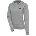 thumbnail image 1 of Women's Antigua  Heather Gray Seattle Mariners Cooperstown Victory Pullover Hoodie, 1 of 1