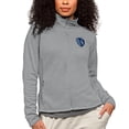 thumbnail image 1 of Women's Antigua Heather Gray Sporting Kansas City Team Logo Course Full-Zip Jacket, 1 of 1