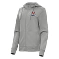 thumbnail image 1 of Women's Antigua Heather Gray Virginia Cavaliers Seeker Full-Zip Hoodie, 1 of 1