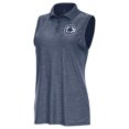 thumbnail image 1 of Women's Antigua  Heather Navy LA Clippers Recap Sleeveless Polo, 1 of 1