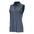 thumbnail image 1 of Women's Antigua  Heather Navy LA Galaxy Recap Sleeveless Polo, 1 of 1