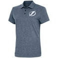 thumbnail image 1 of Women's Antigua  Heather Navy Tampa Bay Lightning Motivated Polo, 1 of 1