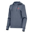 thumbnail image 1 of Women's Antigua Heather Navy USWNT Justice Pullover Hoodie, 1 of 1