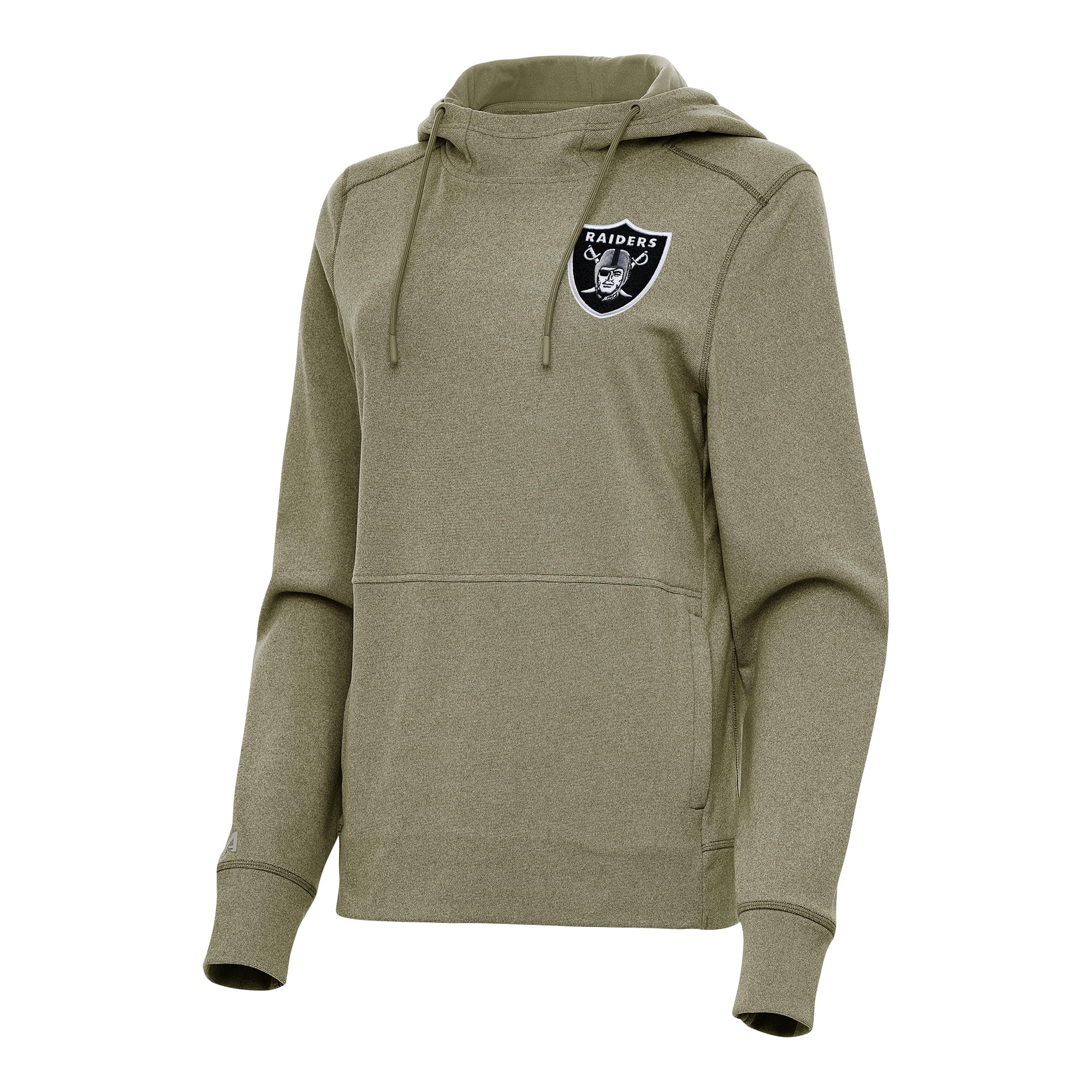 olive green raiders hoodie