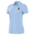 thumbnail image 1 of Women's Antigua Heather Powder Blue Argentina National Team Matter Polo, 1 of 1