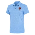 thumbnail image 1 of Women's Antigua  Heather Powder Blue Colorado Rapids Motivated Polo, 1 of 1