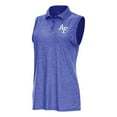 thumbnail image 1 of Women's Antigua  Heather Royal Air Force Falcons Recap Sleeveless Polo, 1 of 1