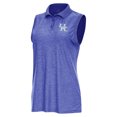 thumbnail image 1 of Women's Antigua  Heather Royal Kentucky Wildcats Recap Sleeveless Polo, 1 of 1