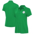 thumbnail image 1 of Women's Antigua Kelly Green Denver Nuggets St. Patrick's Day-Era Polo, 1 of 4