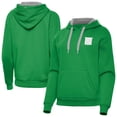 thumbnail image 1 of Women's Antigua Kelly Green New York Rangers St. Patrick's Day Victory Pullover Hoodie, 1 of 3