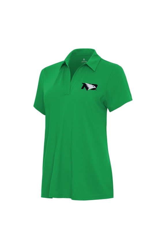Women's Antigua Kelly Green North Dakota Era Polo