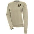 thumbnail image 1 of Women's Antigua Khaki Vegas Golden Knights Victory Pullover Sweatshirt, 1 of 1
