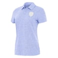 thumbnail image 1 of Women's Antigua Lavender Sporting Kansas City White Logo Matter Polo, 1 of 1