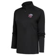 thumbnail image 1 of Women's Antigua  Liberty Flames Black Tribute Half-Zip Top, 1 of 1