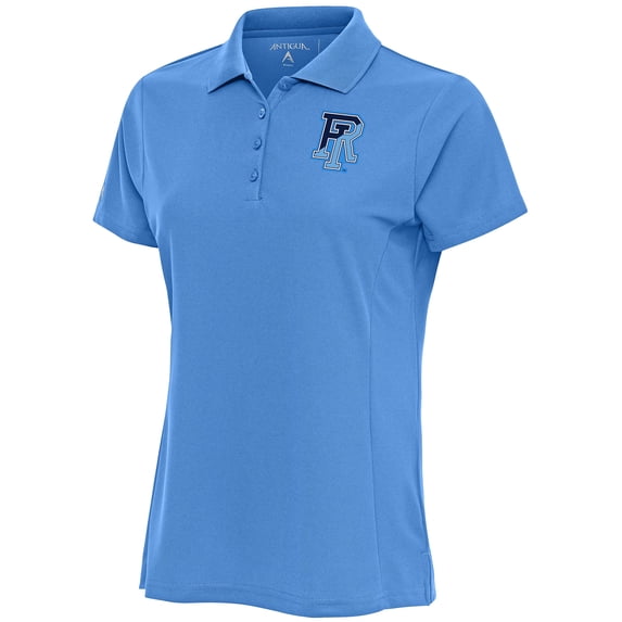 Women's Antigua Light Blue Rhode Island Rams Legacy Pique Polo