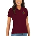 thumbnail image 1 of Women's Antigua Maroon Loyola Chicago Ramblers Legacy Pique Polo, 1 of 1