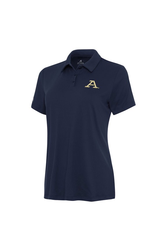 Women's Antigua Navy Akron Zips Reprocess Polo