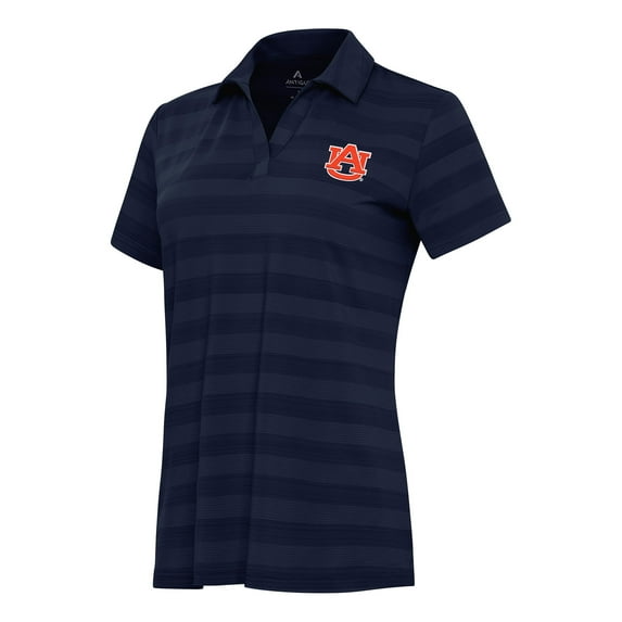 Women's Antigua Navy Auburn Tigers Tunnel Polo