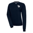 thumbnail image 1 of Women's Antigua  Navy Cleveland Guardians Brushed Metallic Victory Pullover Sweatshirt, 1 of 1