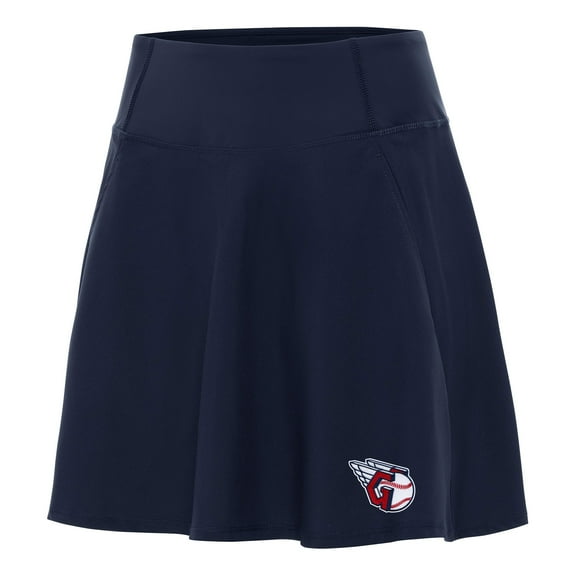Women's Antigua Navy Cleveland Guardians Chip Skort