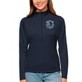 thumbnail image 1 of Women's Antigua Navy Dallas Mavericks Tribute Half-Zip Top, 1 of 1