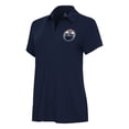 thumbnail image 1 of Women's Antigua Navy Edmonton Oilers Era Polo, 1 of 1