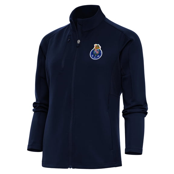 Women's Antigua  Navy FC Porto Genesis Full-Zip Jacket