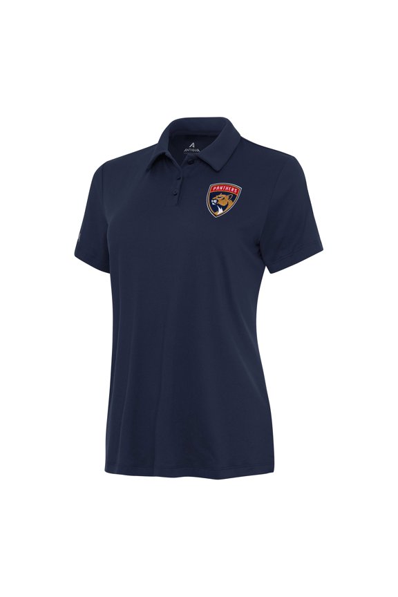 Women's Antigua Navy Florida Panthers Reprocess Polo
