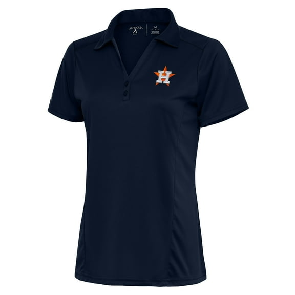 Women's Antigua Navy Houston Astros Logo Tribute Polo