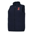 thumbnail image 1 of Women's Antigua Navy Illinois Fighting Illini Experience Full-Zip Vest, 1 of 1