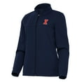 thumbnail image 1 of Women's Antigua Navy Illinois Fighting Illini Links 2 Full-Zip Golf Jacket, 1 of 1