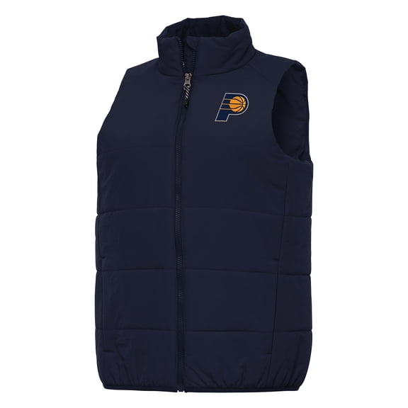 Women's Antigua Navy Indiana Pacers Experience Full-Zip Vest
