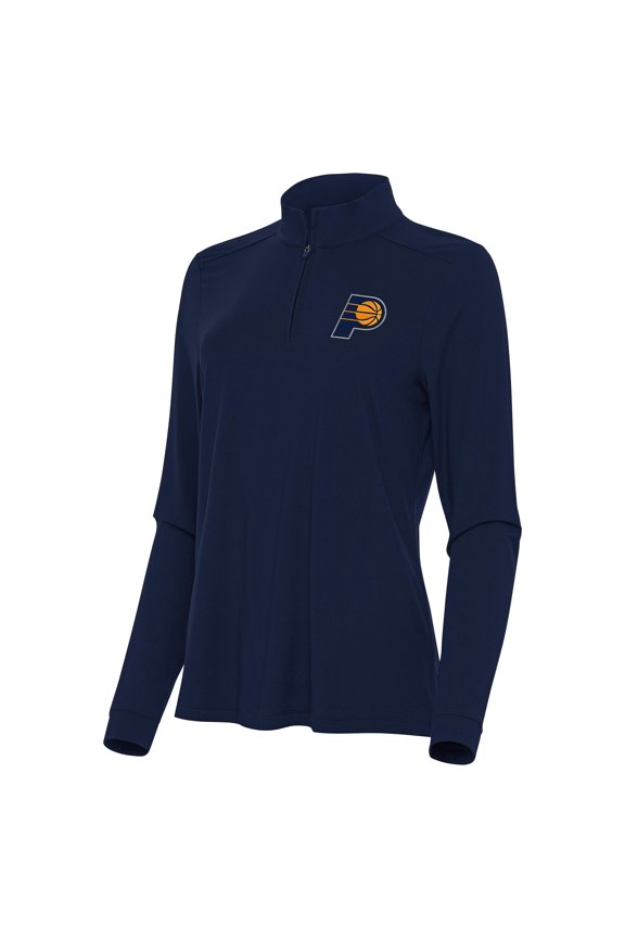 Women's Antigua Navy Indiana Pacers Intent Quarter-Zip Top