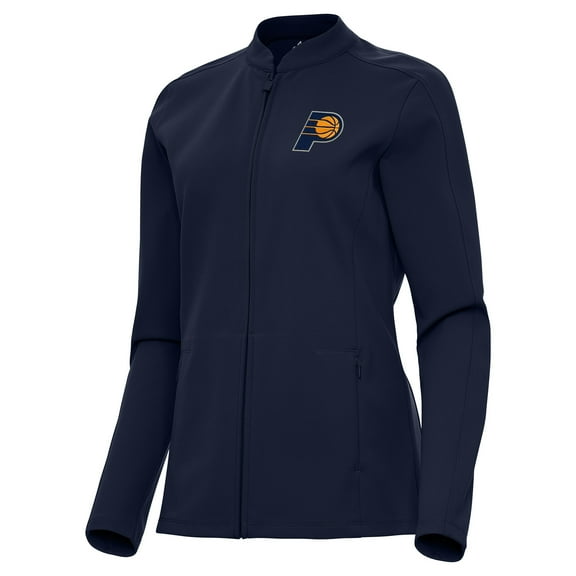 Women's Antigua Navy Indiana Pacers Regard Full-Zip Jacket